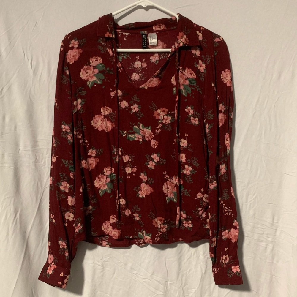 Divided; H&M | Floral Blouse